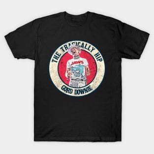 Retro Style Fan Art Design Gord Downie T-Shirt